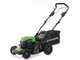 OUTLET - UTILIZZATO PER PROVA - Greenworks GD48LM46SP - Tagliaerba a batteria - 48V/4Ah - Taglio 46 cm