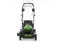OUTLET - UTILIZZATO PER PROVA - Greenworks GD48LM46SP - Tagliaerba a batteria - 48V/4Ah - Taglio 46 cm