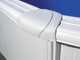 Gre Fidji Ovale 500x300x120cm - Piscina fuori terra in acciaio - Filtro Aqualoon