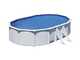 Gre Fidji Ovale 500x300x120cm - Piscina fuori terra in acciaio - Filtro Aqualoon