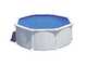 Gre Atlantis Rotonda &Oslash;350 x 132cm - Piscina fuori terra in acciaio - Filtro Aqualoon