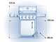 Napoleon Freestyle 425 SB - Barbecue a gas - Con fornello laterale