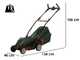 Bosch UniversalRotak 37-555 - Tagliaerba elettrico - 1400 W - Taglio 37 cm