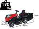Efco EF 86 R/12.5 K M - Trattorino tosaerba - Emak K 1250 AVD - Cesto di raccolta - Mulching