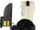 BlackStone DSP 180 L - Biotrituratore a scoppio - con motore a benzina Loncin da 420cc