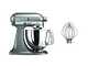 KitchenAid Artisan 5KSM125-ECU Argento - Planetaria con testa reclinabile