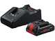 Bosch - Set ProCORE GAL 18V-40 per Linea Blu Professional - Con due batterie da 4.0 ah e caricabatteria