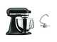 KitchenAid Artisan 5KSM125 Nero Opaco - Planetaria con testa reclinabile