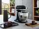 KitchenAid Artisan 5KSM125 Nero Opaco - Planetaria con testa reclinabile