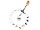 STIHL KMA 80 R - Decespugliatore multifunzione con batteria AK 20 - 36V 4Ah