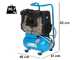 ABAC Start Quiete OS10 - Compressore aria elettrico monofase silenziato - Oil-less - Motore 1 HP - 6 lt