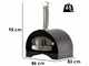 OUTLET - DIFETTI ESTETICI - Seven Italy Artemide - Forno a legna da esterno - Senza carrello