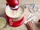 KitchenAid Artisan 5KSM60SPX Rosso - Planetaria con ciotola sollevabile