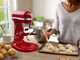 KitchenAid Artisan 5KSM60SPX Rosso - Planetaria con ciotola sollevabile