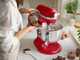 KitchenAid Artisan 5KSM60SPX Rosso - Planetaria con ciotola sollevabile