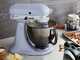 KitchenAid Artisan 5KSM125 Lavender Cream - Planetaria con testa reclinabile