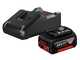 Bosch Professional GHE 18V-60 - Tagliasiepi a batteria 18V/4Ah - Lama da 60 cm