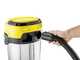 Karcher WD 3 S V-19/4/20 - Bidone Aspiratutto - Fusto in acciaio INOX - 19 litri