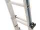 OUTLET - DIFETTI ESTETICI - S.T.P. Universale, 2x10 gradini, 5.48 mt - Scala in alluminio telescopica