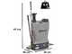 OUTLET - UTILIZZATA PER PROVA - BullMach Pandora 16EM LA - Pompa irroratrice a spalla elettrica a batteria e manuale - 12V - 8Ah