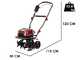 Einhell GP-CR 36/45 Li E BL - Elettrozappa a batteria - 36V 2x 18V 4Ah