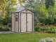 OUTLET - PICCOLI DIFETTI ESTETICI - Keter Manor beige - Casetta da giardino - Con finestra laterale - 185x152x226 cm