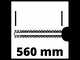 OUTLET - PICCOLI DIFETTI ESTETICI - Einhell GC-HH 5056 - Tagliasiepi elettrico su asta di prolunga telescopica orientabile - Lama da 56 cm