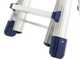 OUTLET - PICCOLI DIFETTI ESTETICI - Facal Briko Blu, 2x10 gradini, 5.12 mt - Scala in alluminio telescopica