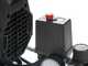 ABAC MONTECARLO QUIETE OS20 - Compressore aria elettrico monofase silenziato - Oil-less - 2 HP - 50 lt