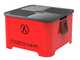 OUTLET - UTILIZZATO PER PROVA - Linea VZ Happy Rosso - Barbecue portatile a pellet