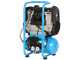 ABAC START QUIETE OS20 - Compressore aria elettrico monofase silenziato - Oil-less - Motore 2 HP - 6 lt