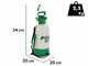 OUTLET - UTILIZZATO PER PROVA - Ribimex PILA 8 - Pompa irroratrice a spalla a batteria - 8 litri - 12V - 4Ah
