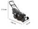 OUTLET - DIFETTI ESTETICI - Blackstone SP530 H Deluxe - Tagliaerba a scoppio trazionato - Motore Honda GCVX200