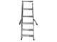 Gierre DoppiaSalita AL830, 2x6 gradini, 1.89 m - Scala doppia in alluminio - Altezza stimata operativa 2.89 m