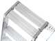 Gierre DoppiaSalita AL850, 2x8 gradini, 1.99 m - Scala doppia in alluminio - Altezza stimata operativa 3.36 m