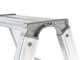 Gierre DoppiaSalita AL850, 2x8 gradini, 1.99 m - Scala doppia in alluminio - Altezza stimata operativa 3.36 m