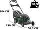 OUTLET - PICCOLI DIFETTI ESTETICI - GreenBay GB-LM 51 BS - Rasaerba a scoppio trazionato - 4 in 1 - Motore B&amp;S 750EX - Taglio 51cm