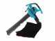 Gardena Ergo Jet 2500W - Soffiatore aspiratore per foglie elettrico