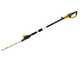 OUTLET - SENZA IMBALLO ORIGINALE - DeWalt DCMPH566P1-QW - Tagliasiepi elettrico su asta di prolunga orientabile - Batteria 18V/5Ah