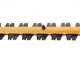 OUTLET - SENZA IMBALLO ORIGINALE - DeWalt DCMPH566P1-QW - Tagliasiepi elettrico su asta di prolunga orientabile - Batteria 18V/5Ah
