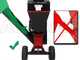 OUTLET - DIFETTI ESTETICI - GeoTech GS150EL - Biotrituratore a scoppio - Motore Loncin a benzina 15 HP - avviamento elettrico