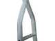 Scala agricola da potatura in alluminio S8000 10/1, 4mt, 10 gradini