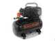 OUTLET - PICCOLI DIFETTI ESTETICI - Black &amp; Decker BD195 12 NK - Compressore aria elettrico portatile monofase, oil-less - Motore 1.5 HP - 12 lt