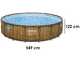 OUTLET - DA ESPOSIZIONE - Bestway Power Steel Swim Vista 56977 - Piscina Rotonda