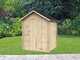 Alce Marcella 146x130 - Casetta da giardino in legno - Con tetto a due falde - 146x130x185 cm