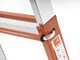 OUTLET - PICCOLI DIFETTI ESTETICI - Gierre Peppina A0010, 2x6 gradini, 2.63 mt - Scala in acciaio telescopica