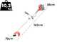 Efco DS 5400 T - Decespugliatore a scoppio - Impugnatura doppia