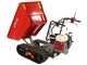 Benassi M503DH - Motocarriola cingolata - Cassone dumper idraulico - Portata 550Kg