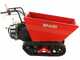 Benassi M503DH - Motocarriola cingolata - Cassone dumper idraulico - Portata 550Kg