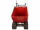 Benassi M503DH - Motocarriola cingolata - Cassone dumper idraulico - Portata 550Kg